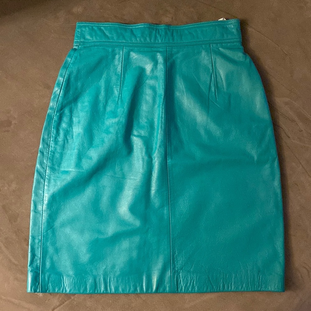 Vintage Leather skirt